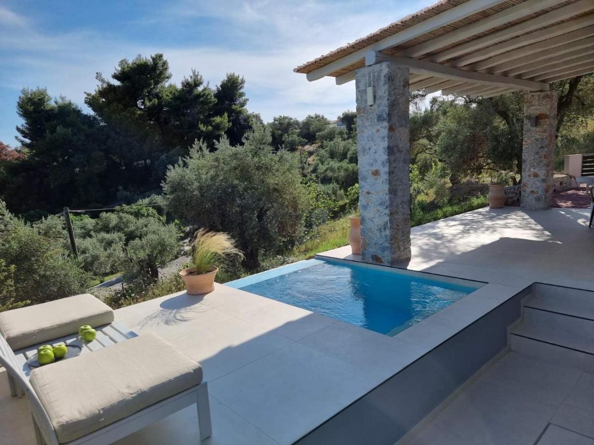 Stone Build Suite With Private Pool Kolios Buitenkant foto